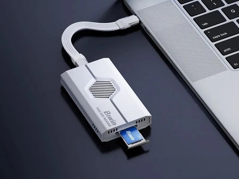 Card reader RD510 for Mini SSD by Biwin