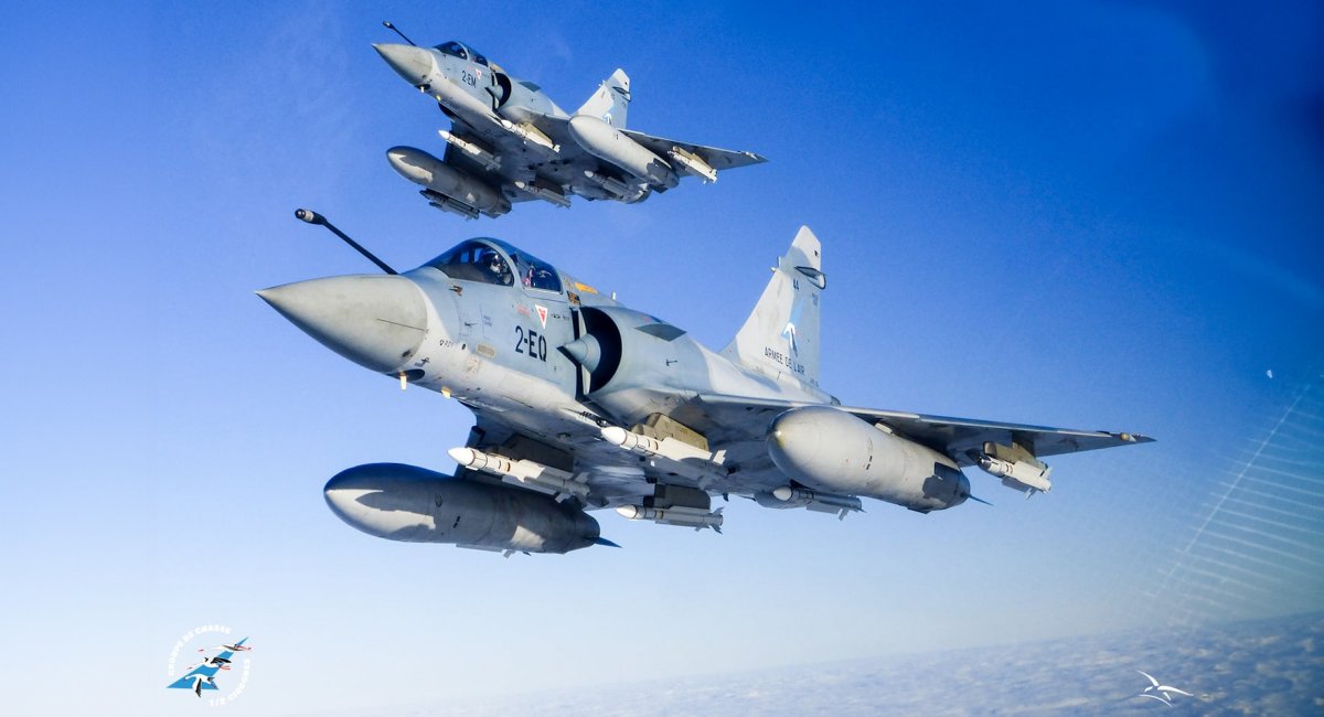 The French Mirage 2000-5F fighter jet
