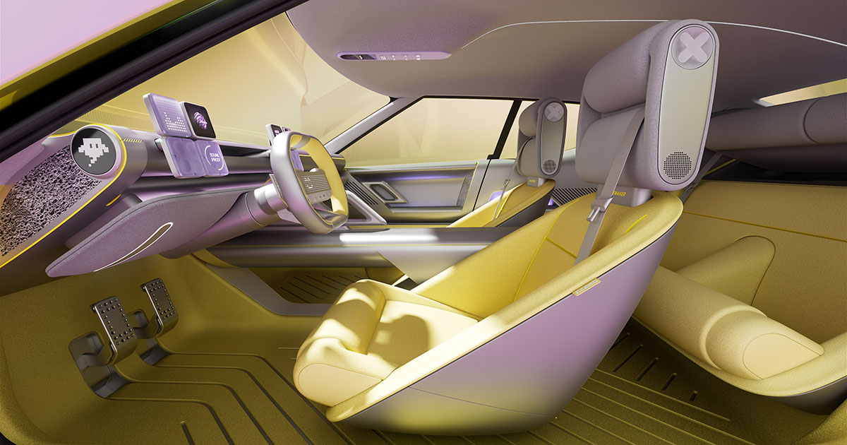Hyundai Concept Three интерьер