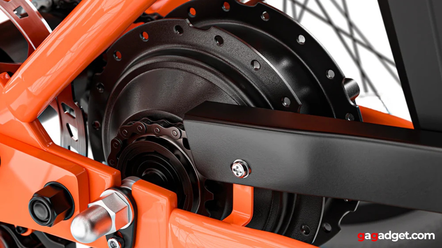 TK1 Folding E-Trike Motor