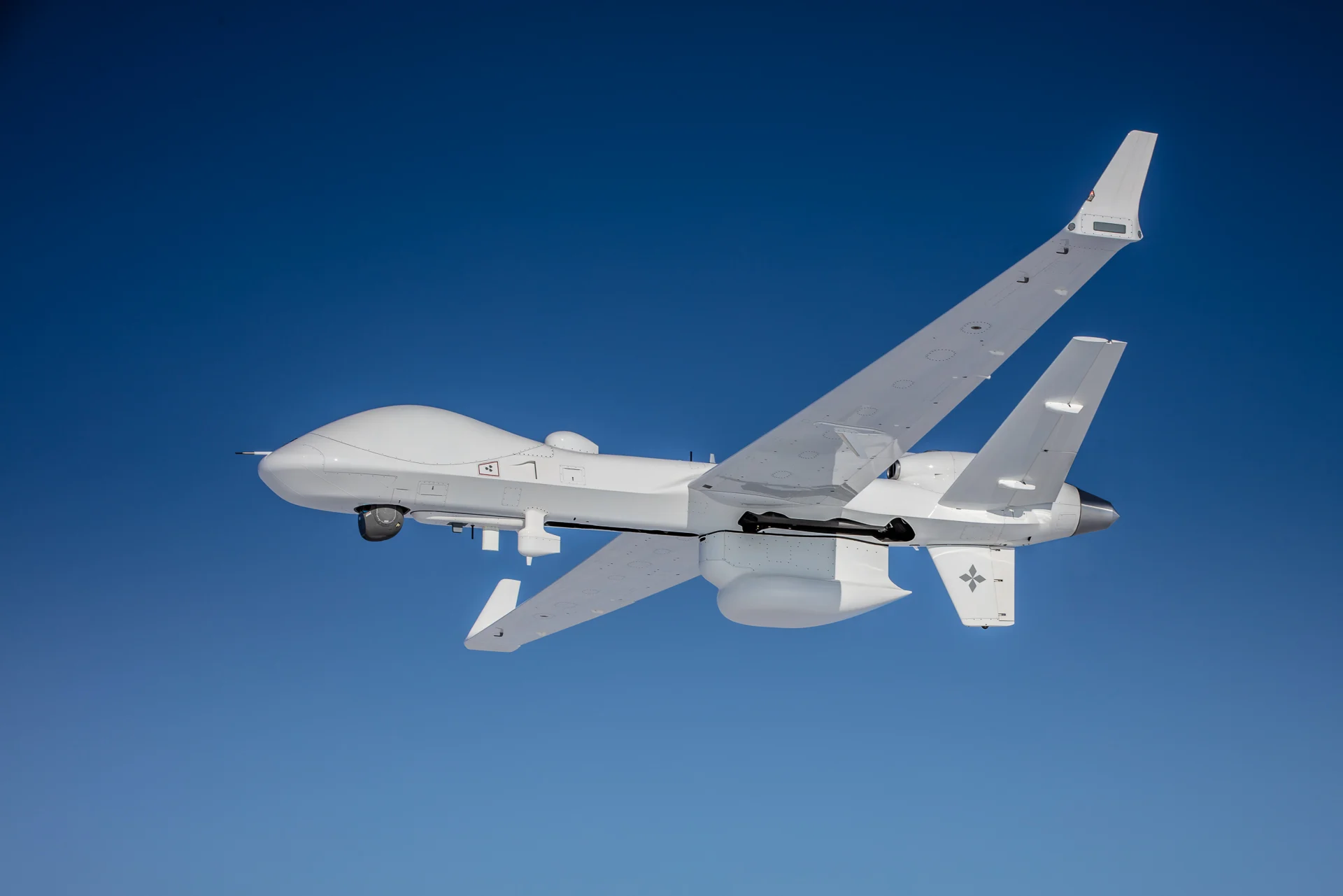 БПЛА MQ-9B під час випробувального польоту