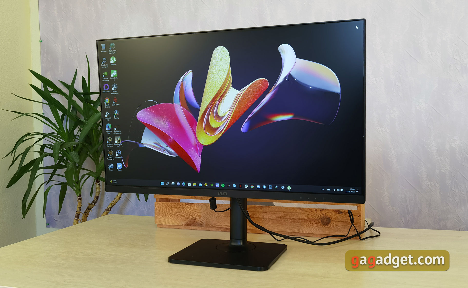 Présentation du MSI Modern MD271P : moniteur de bureau 75 Hz