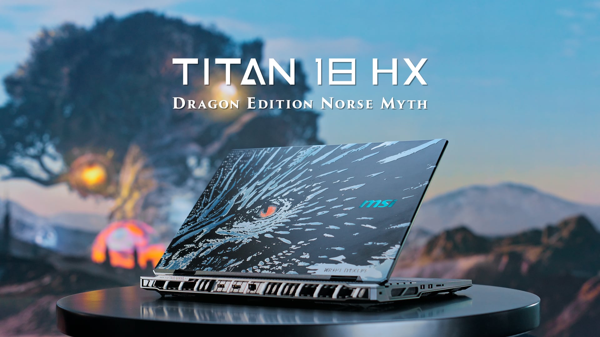 Ноутбук Titan 18HX. Ілюстрація: MSI