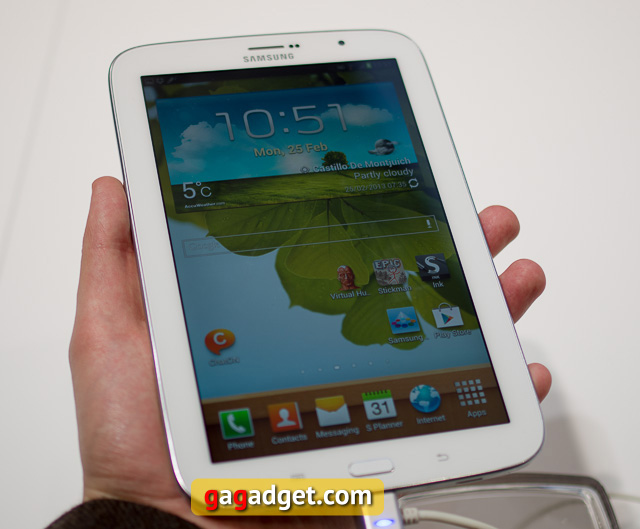 Samsung  Galaxy Xcover 2 и Galaxy Note 8.0 своими глазами
