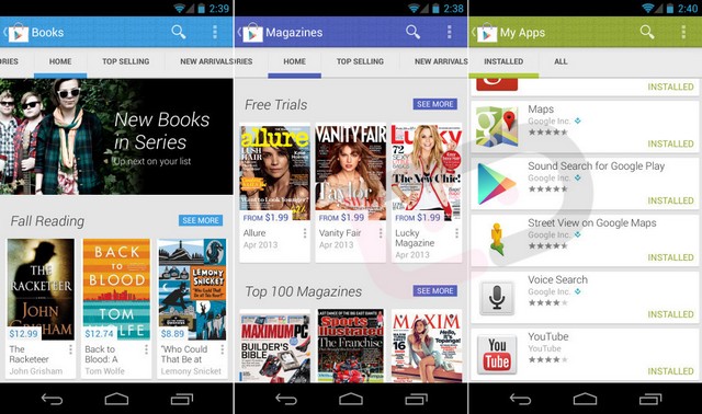 Google Play ожидает масштабный редизайн (скриншоты и видео)-2