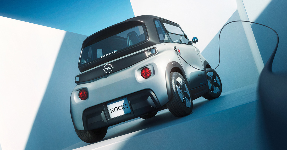 The updated Opel Rocks - front view