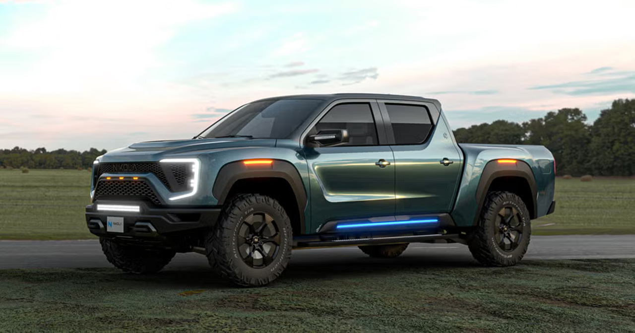 Nikola Badger est un pick-up électrique.