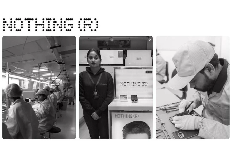 Le processus de production de Nothing smartphones en Inde