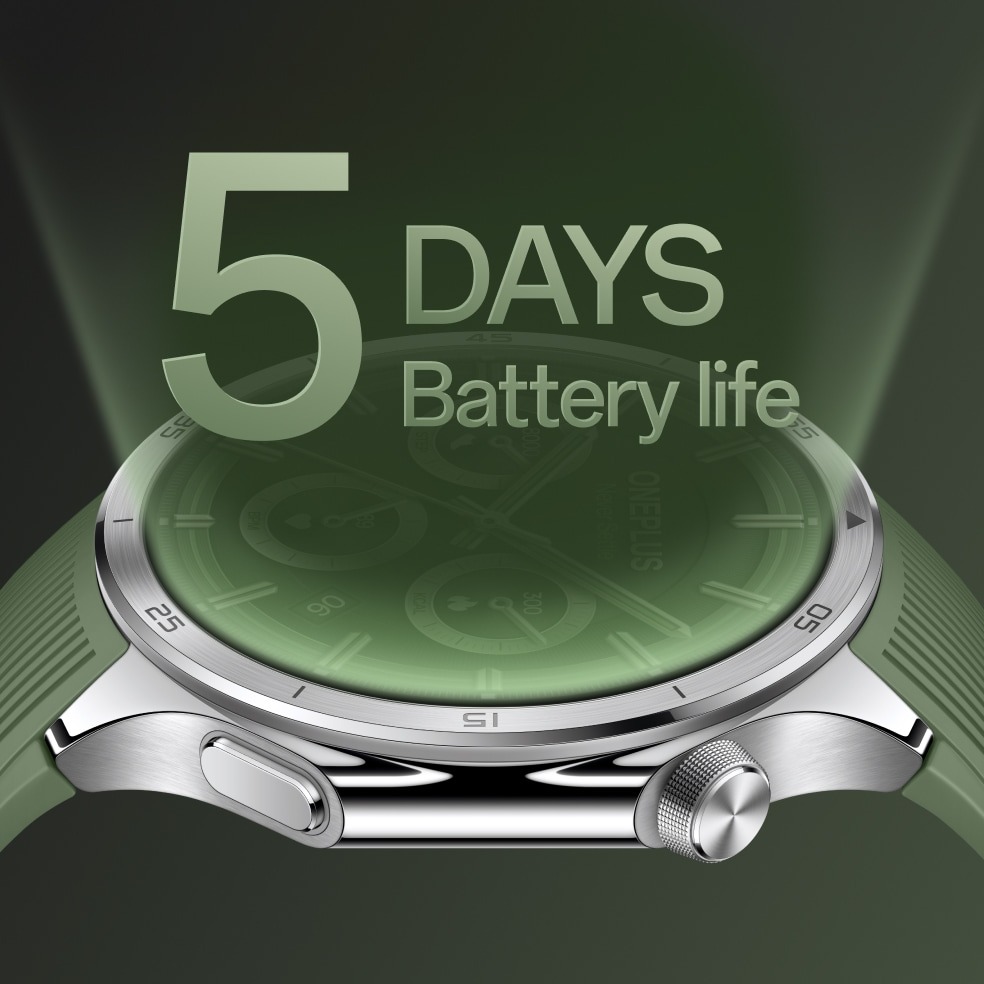 OnePlus Watch 3 battery life