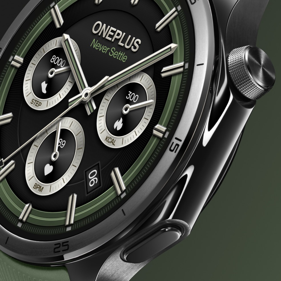 OnePlus Watch 3 digital crown