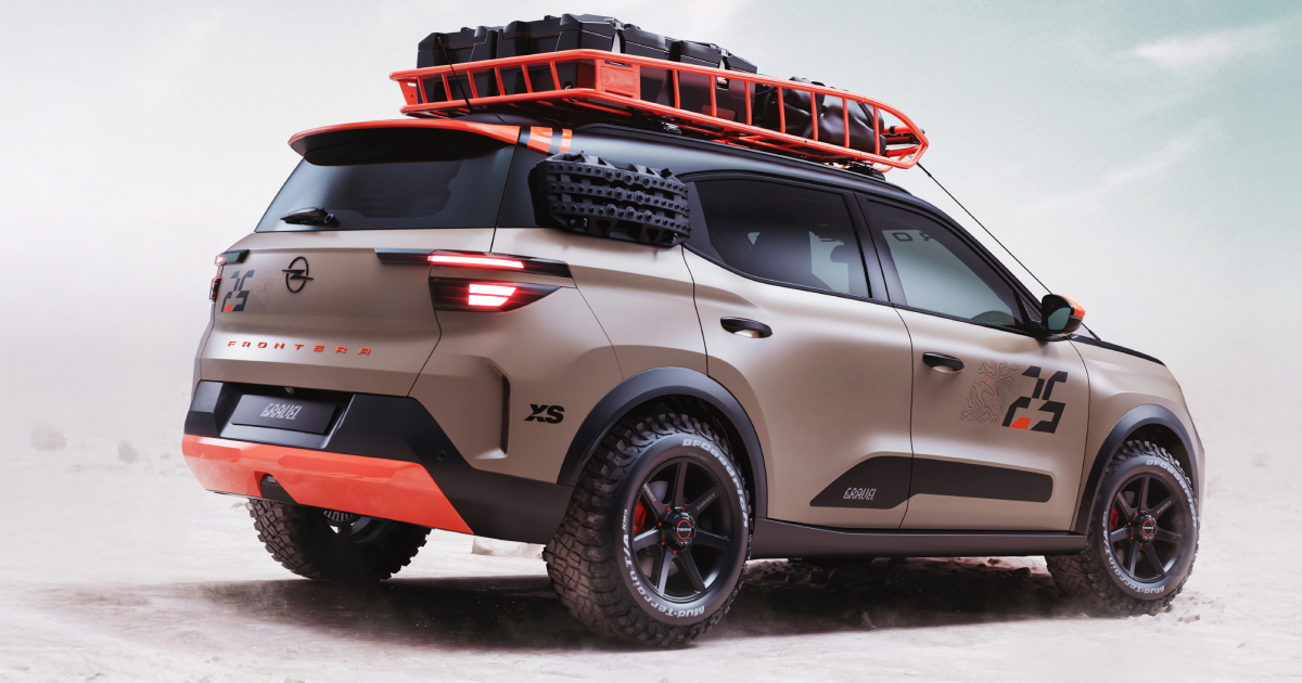 Opel Frontera Gravel - exterior on show