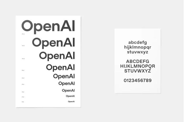 New OpenAI font