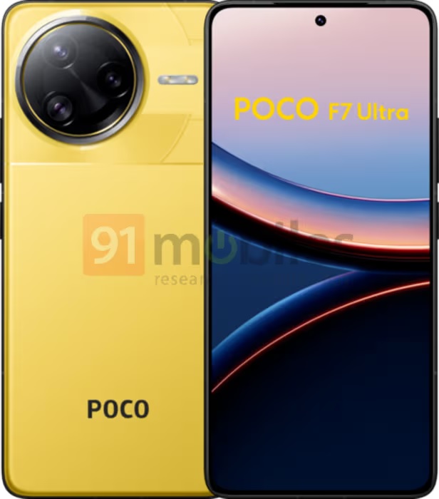 Poco F7 Ultra у кольорі
