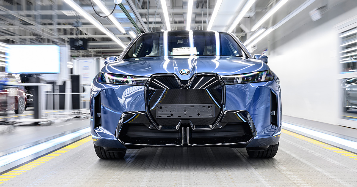 Виробництво BMW iX