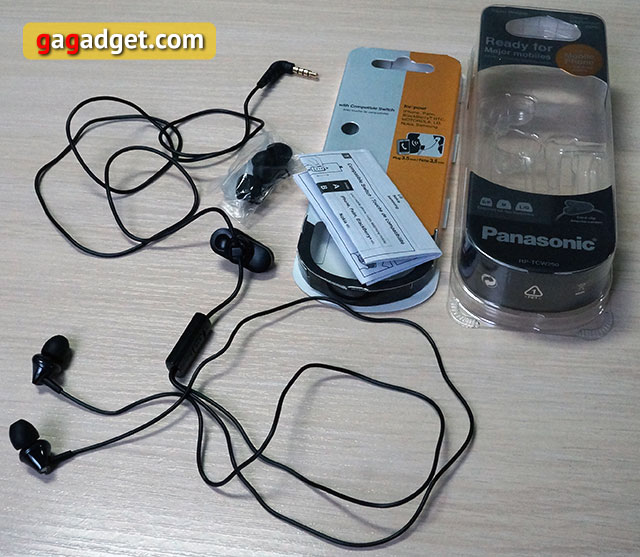 Обзор наушников-"затычек" Panasonic RP-TCW290-2