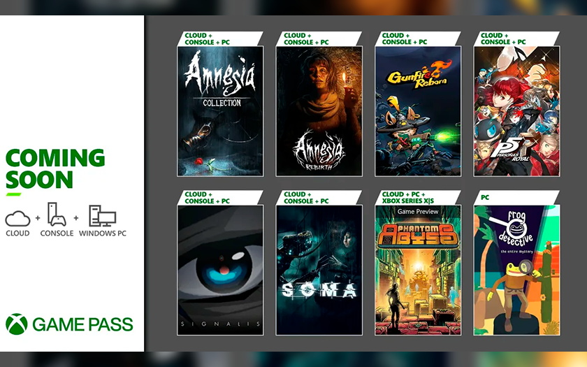 Persona 5 Royal, Soma, Amnesia and others: The list of games that will join the Xbox Game Pass library from October 20 to 27-2