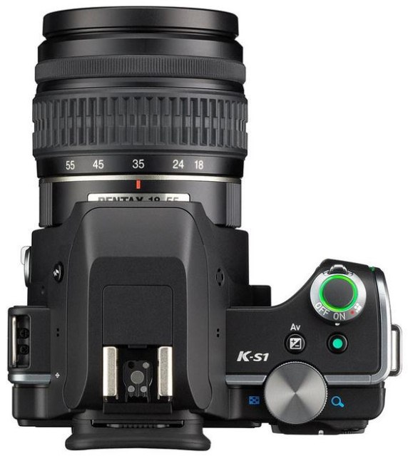 Зеркалка Pentax K-S1 всех цветов радуги со светодиодной иллюминацией-3