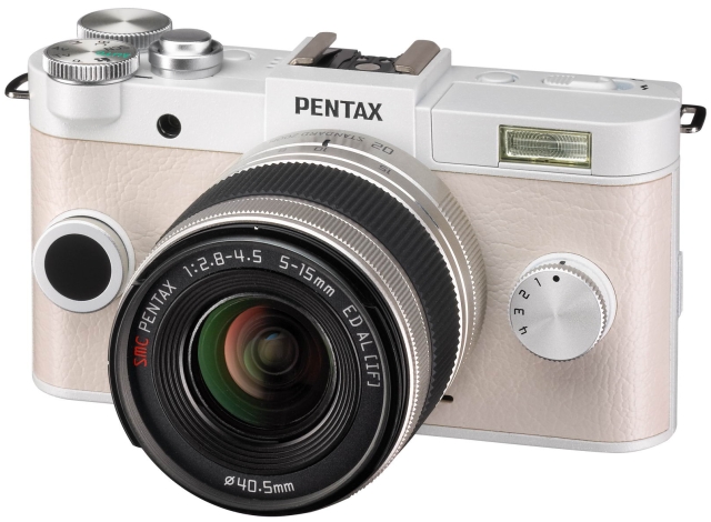 Pentax Q-S1: беззеркальная камера с 12 МП матрицей 1/1.7" и разноцветными вариантами корпуса