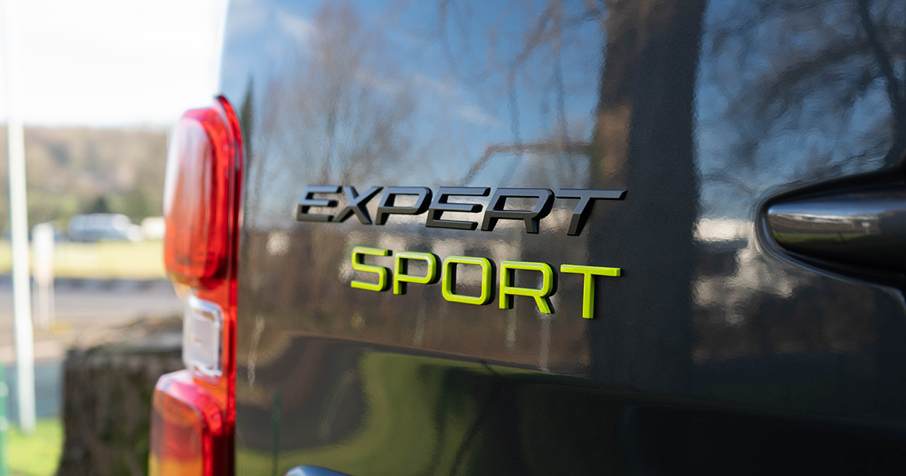 Peugeot Expert Sport with 18-inch alloy wheels