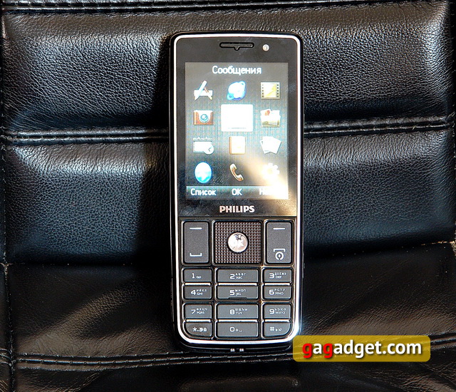 Обзор мобильного телефона Philips Xenium X623
