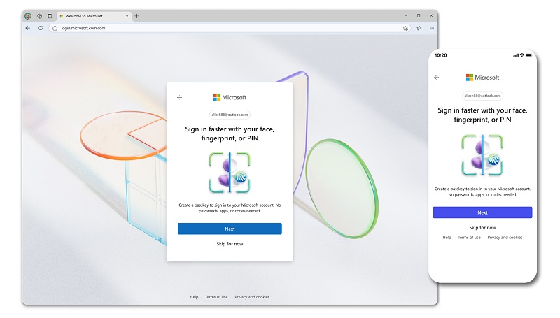 Новый интерфейс регистрации Windows
