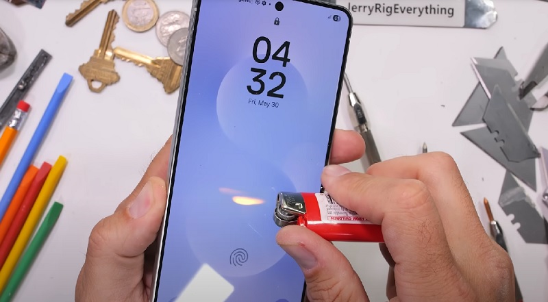 Перевірка міцності Samsung Galaxy S25 Edge
