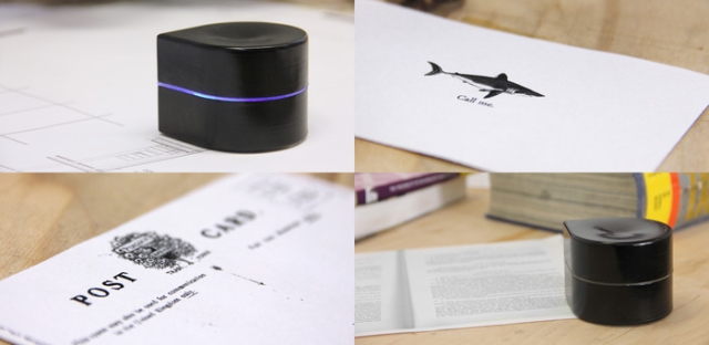 Pocket Printer: миниатюрный монохромный робопринтер