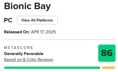 Скріншот з гри Bionic Bay