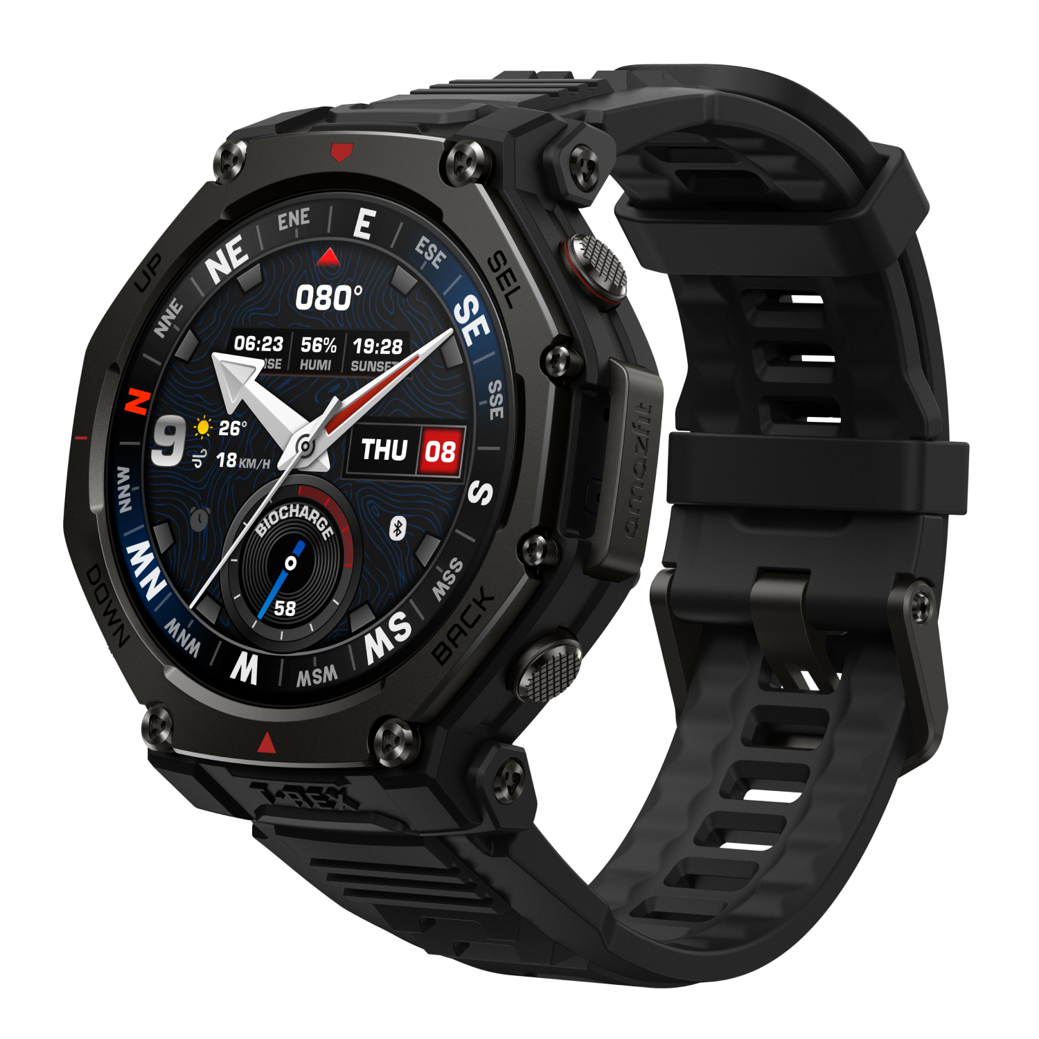 Amazfit T-Rex 3 Pro в черном цвете