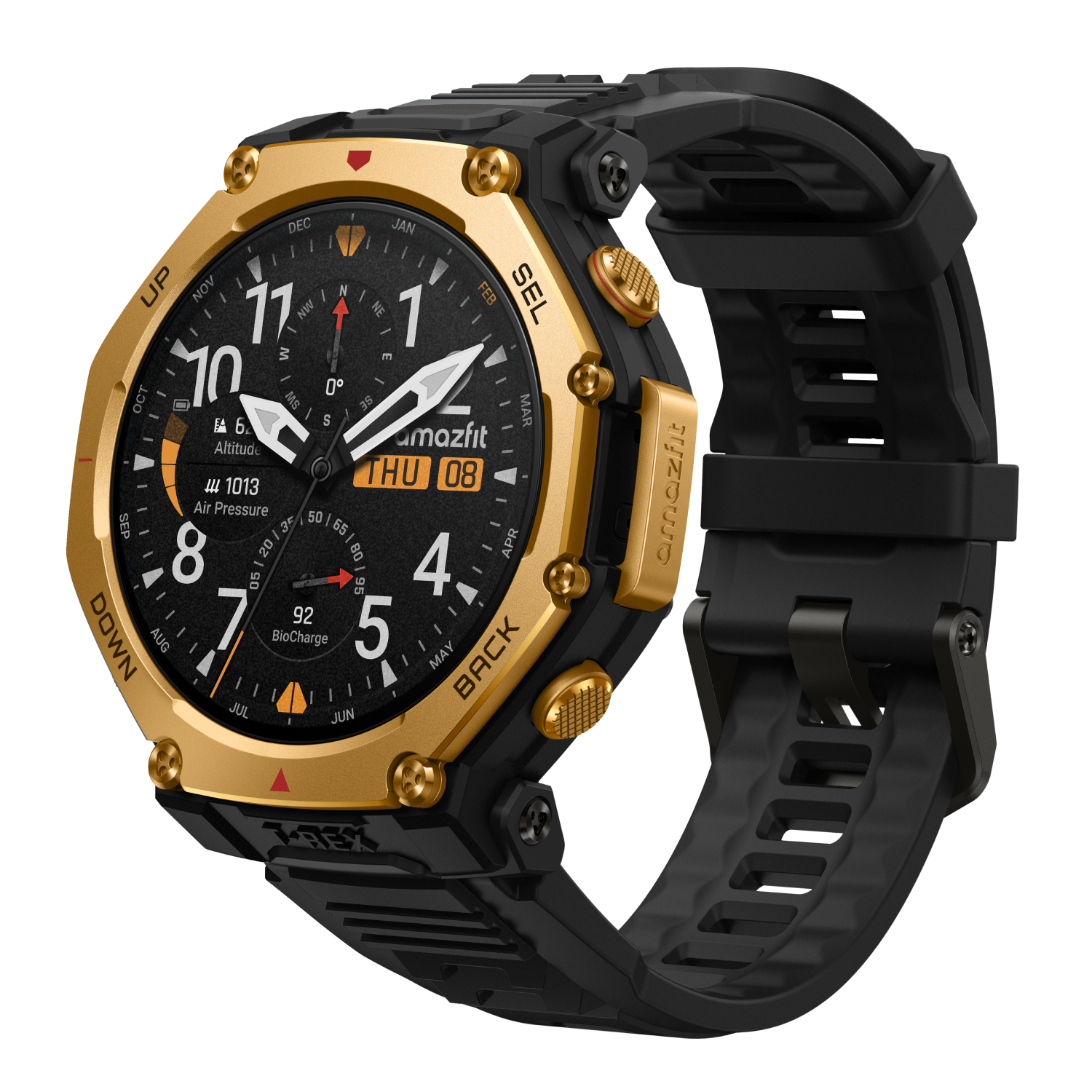 Amazfit T-Rex 3 Pro в цвете золото