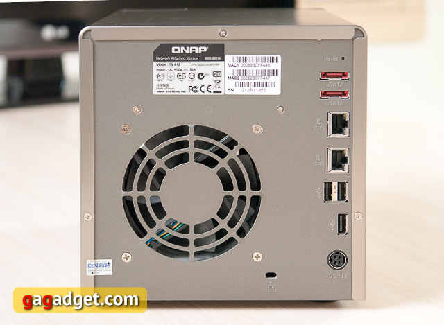 Обзор сетевого хранилища (NAS) QNAP TS-412-4