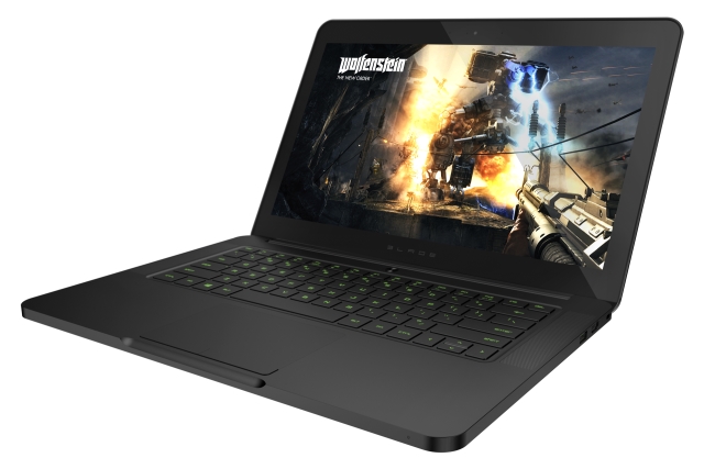 Тонкий геймерский ноутбук Razer Blade с 14-дюймовым экраном 3200х1800-3