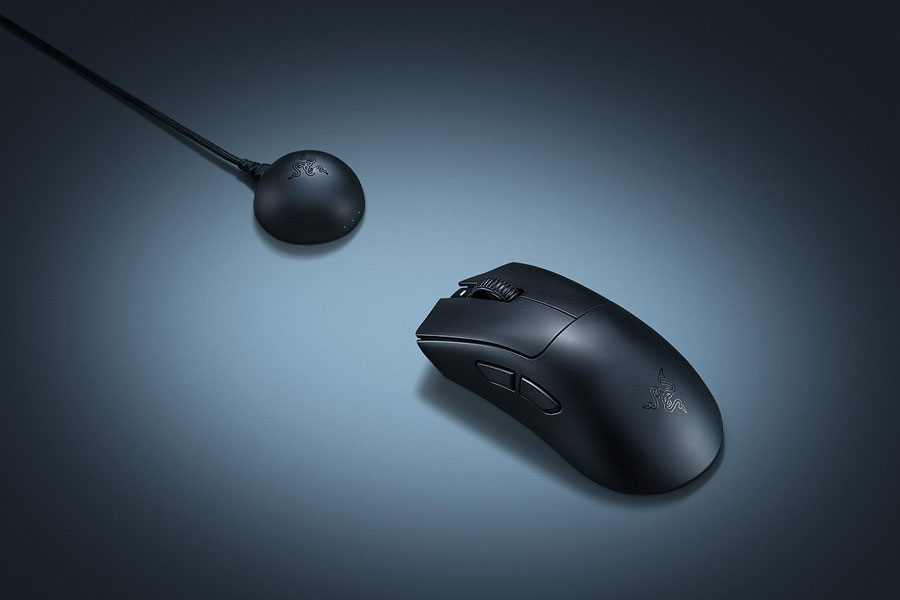 Вид сверху Razer DeathAdder V4 Pro