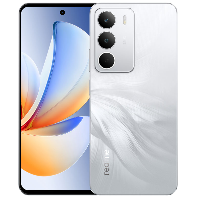 Realme C71 в цвете White Swan