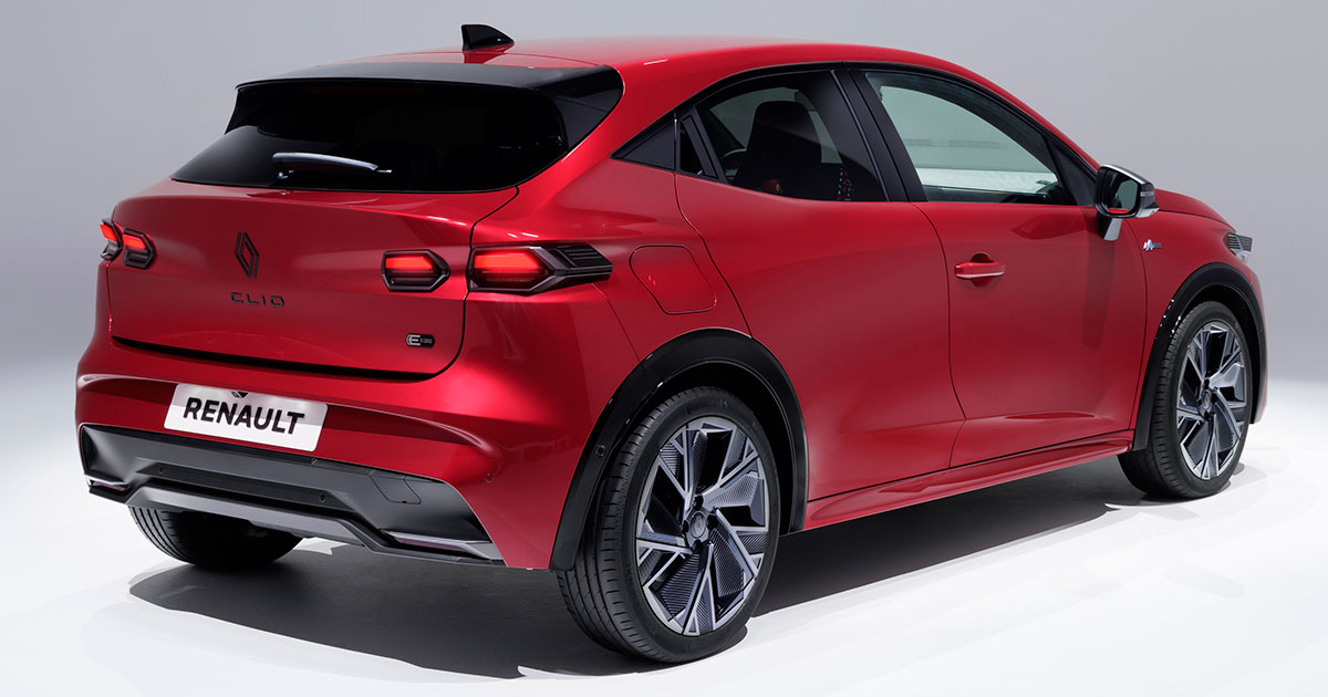 Renault Clio with a new hybrid system