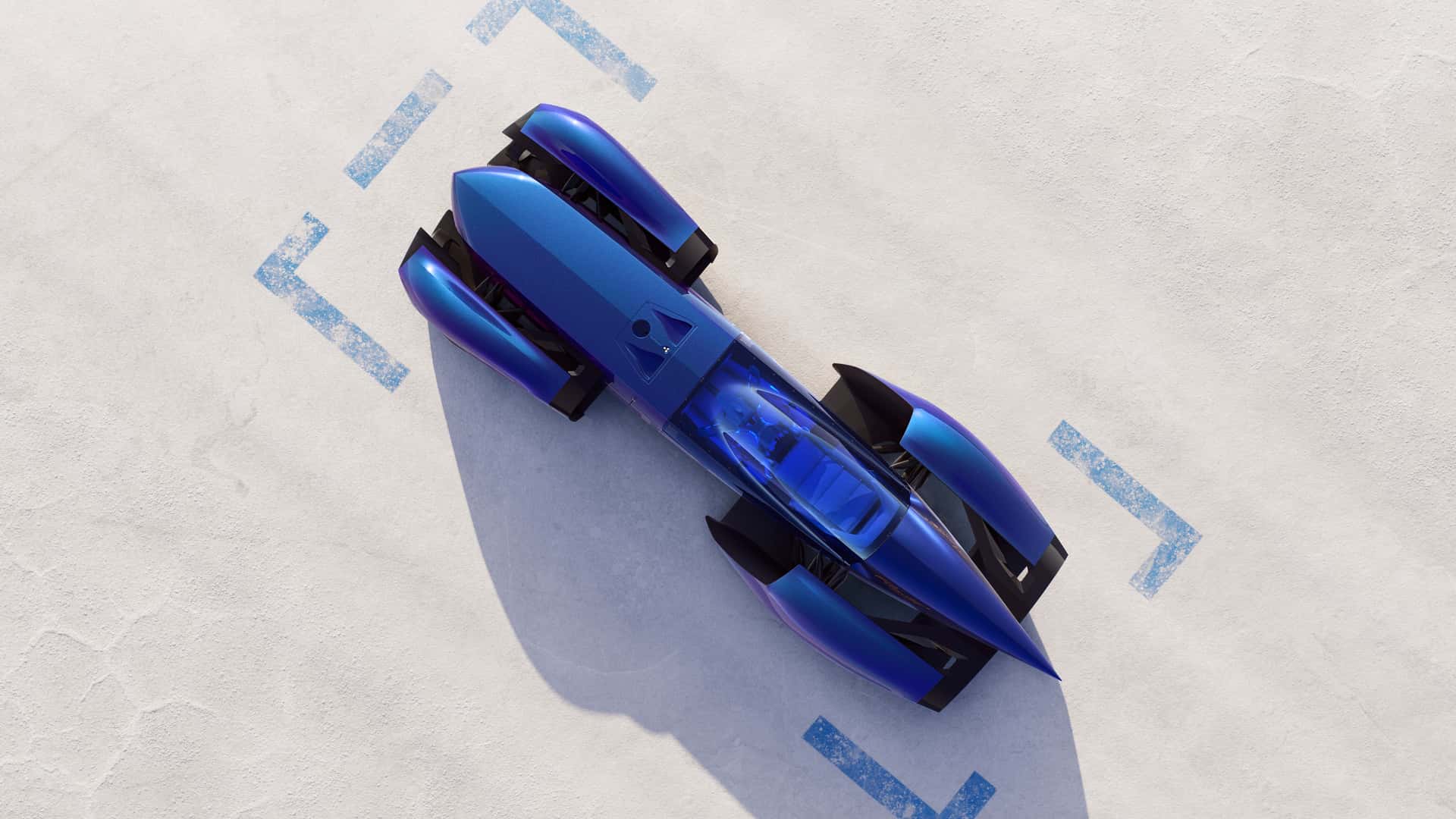 Vue latérale de la Renault Filante Record 2025