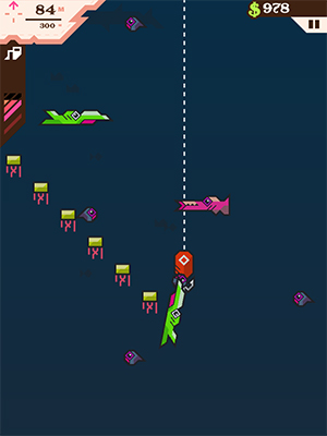 Игры для iOS. Обзор Ridiculous Fishing-3 Игры для iOS. Обзор Ridiculous Fishing-3