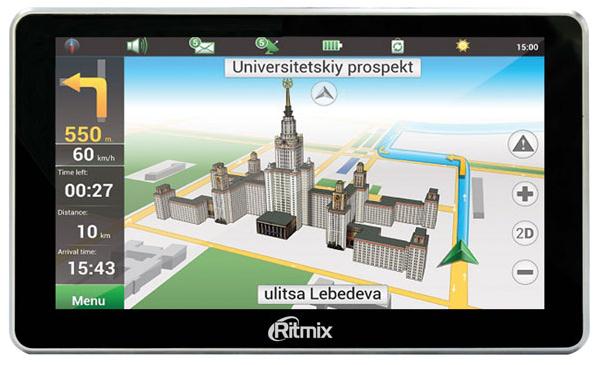 Три новых навигатора Ritmix с диагоналями 5 и 6 дюймов-3