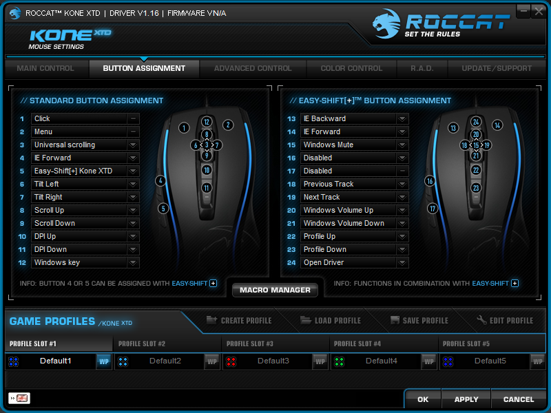 Обзор геймерской мыши ROCCAT Kone XTD-4