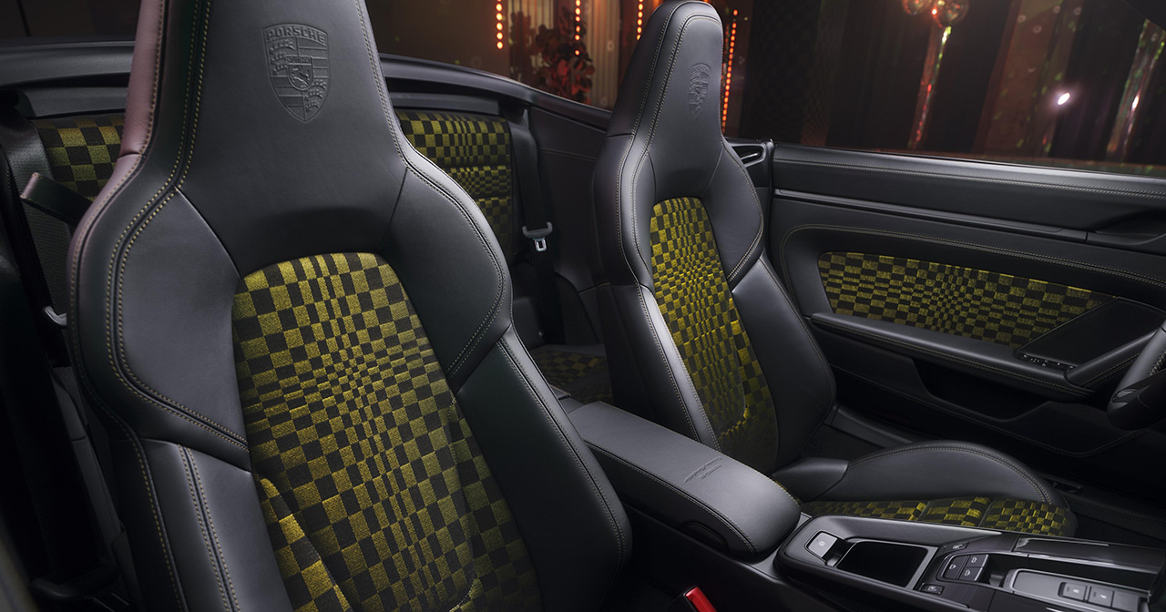 Водійське сидіння Porsche 911 Spirit 70