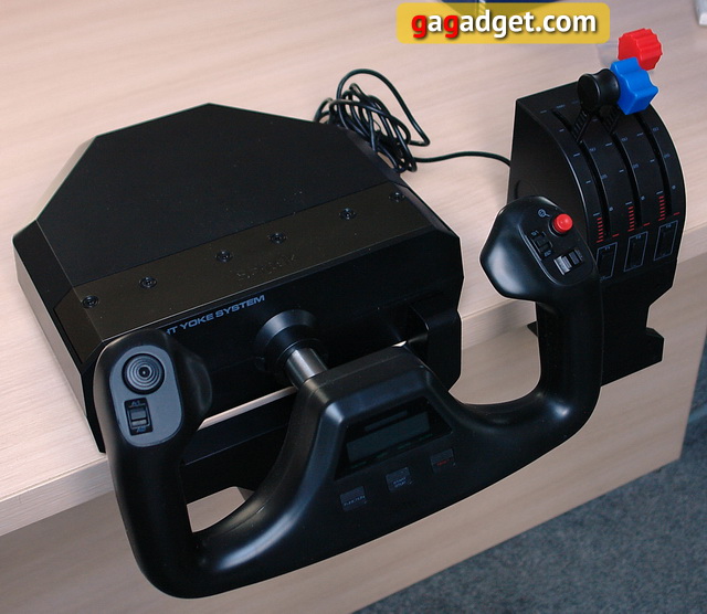 Обзор авиационного штурвала Saitek Pro Yoke Flight System