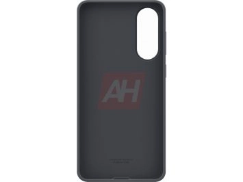 Black silicone case for Samsung Galaxy S25 Edge