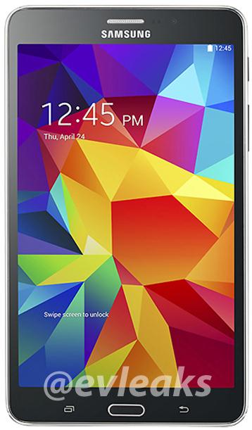 Пресс-рендеры 7-дюймового планшета Samsung Galaxy Tab 4 7.0-2