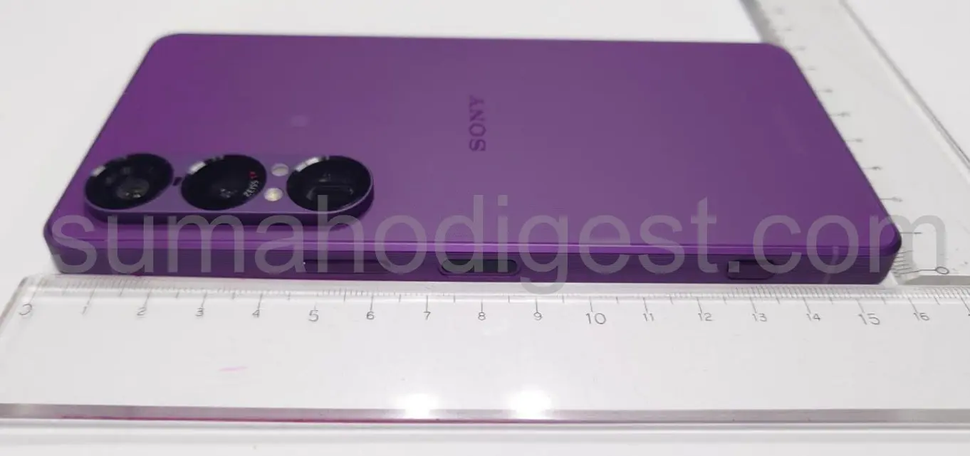 Изображение Sony Xperia 1 VII в фиолетовом цвете