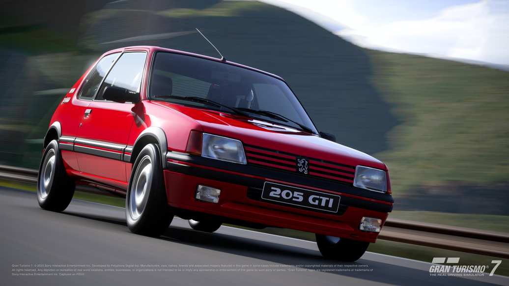 Скриншот гран туризму 7 - автомобіль Peugeot 205 GTI '88