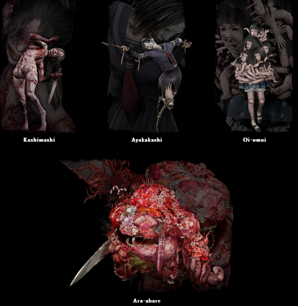 Монстри гри Silent Hill f