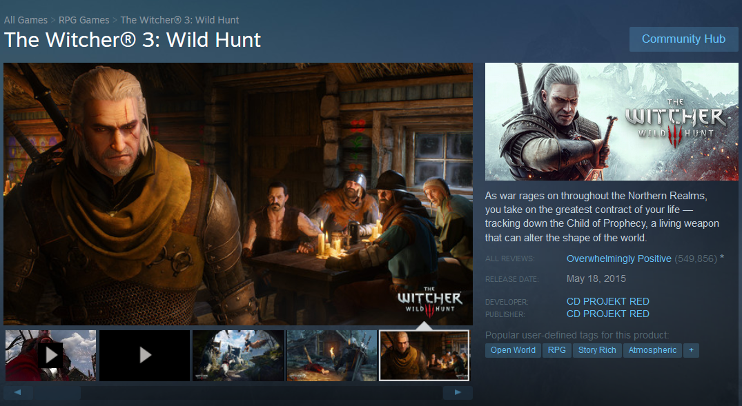 Time for new changes: CD Projekt Red updates The Witcher 3: Wild Hunt cover art on PlayStation, Xbox, and Steam digital stores-4