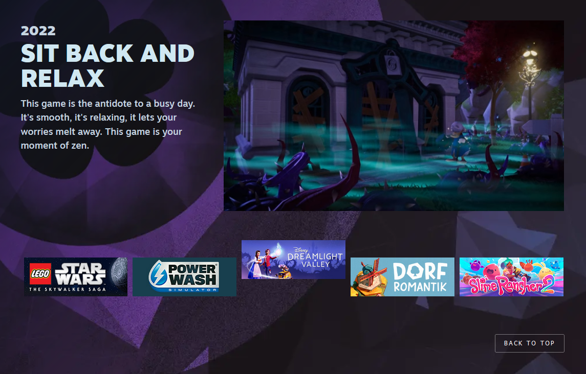 Valve a présenté les 11 nominations de la cérémonie des Steam Awards, dont : "Jeu de l'année", "Meilleure histoire", "Meilleure bande sonore", etc.-11
