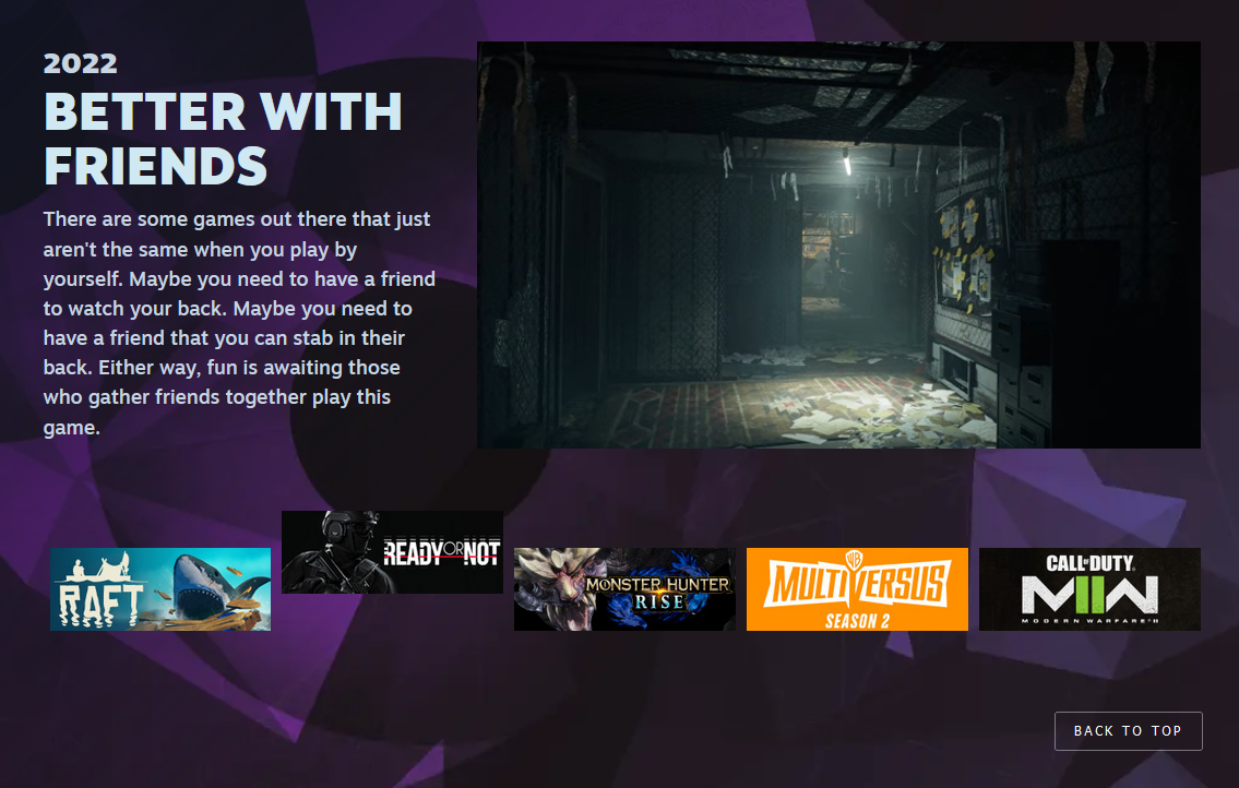 Valve a présenté les 11 nominations de la cérémonie des Steam Awards, dont : "Jeu de l'année", "Meilleure histoire", "Meilleure bande sonore", etc.-5
