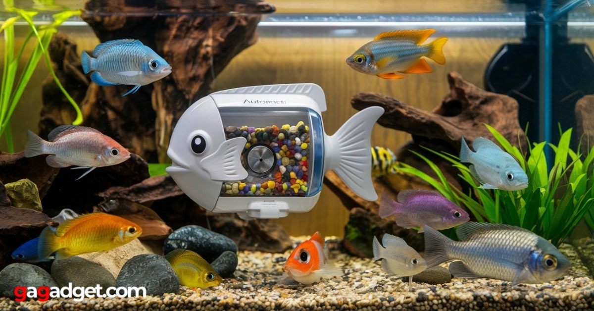 smart aquarium feeder